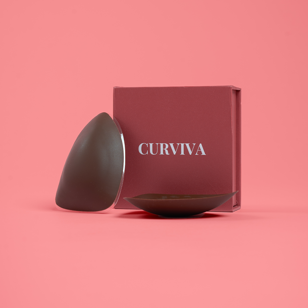 Dreieckige Brustwarzenabdeckungen mit Klebstoff