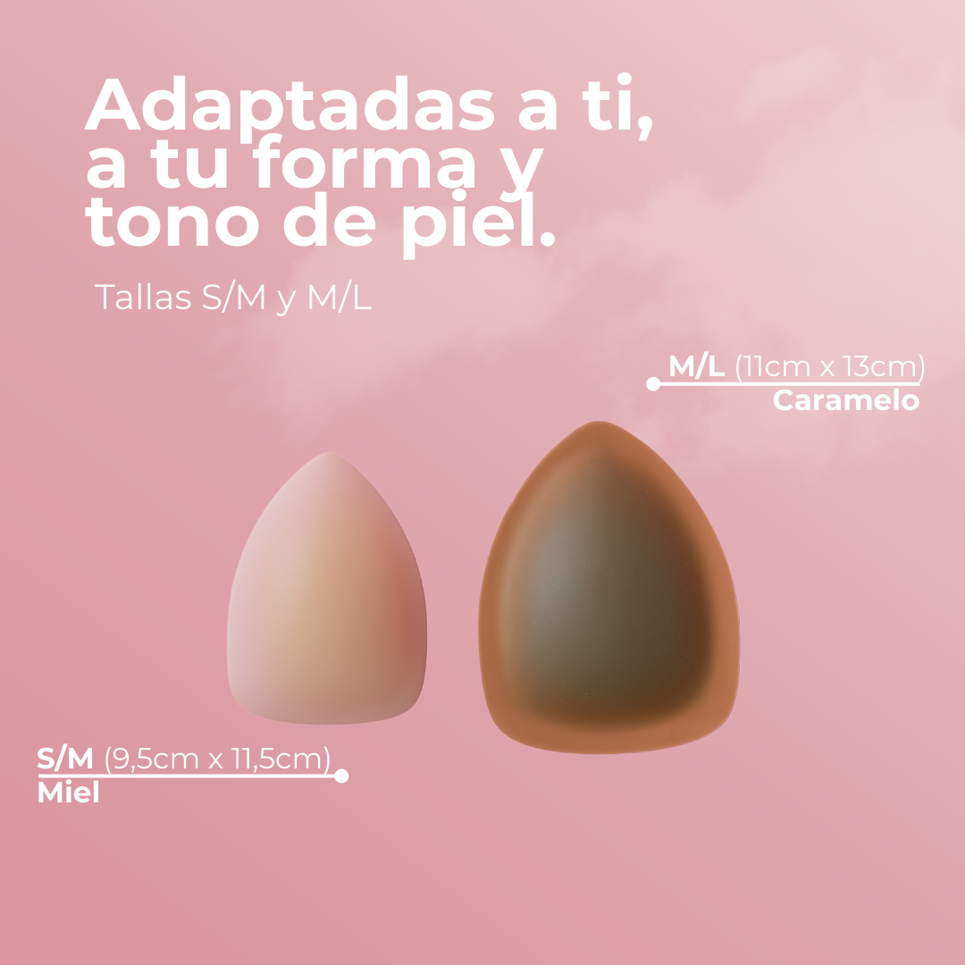 Pack mit Nippel-Covers ohne Kleber