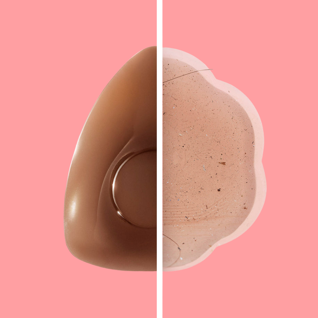 Dreieckige Brustwarzenabdeckungen mit Klebstoff