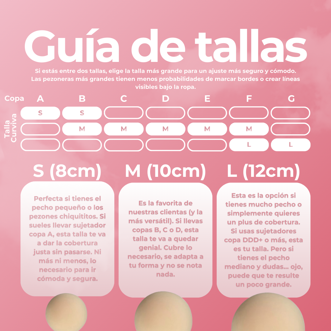 Pack mit Nippel-Covers mit Kleber