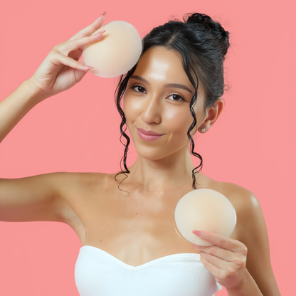 Pezoneras Kreise mit Klebstoff