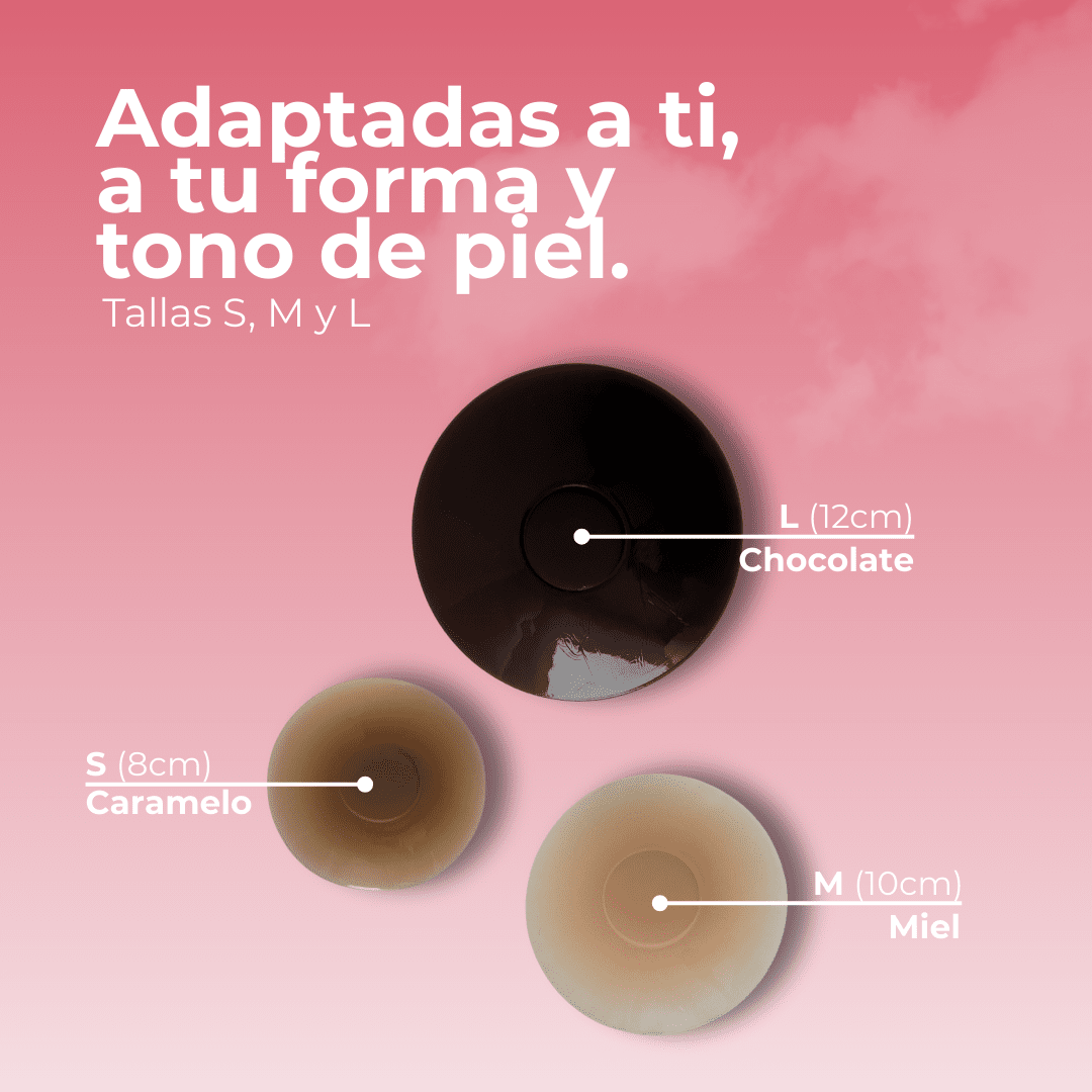 Pack de Pezoneras con Adhesivo - Curviva
