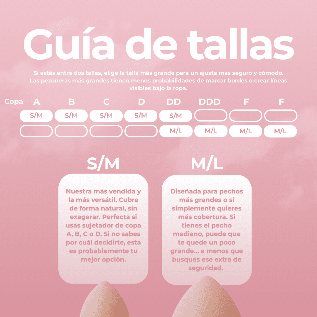 Pack de Pezoneras Triángulos - Curviva